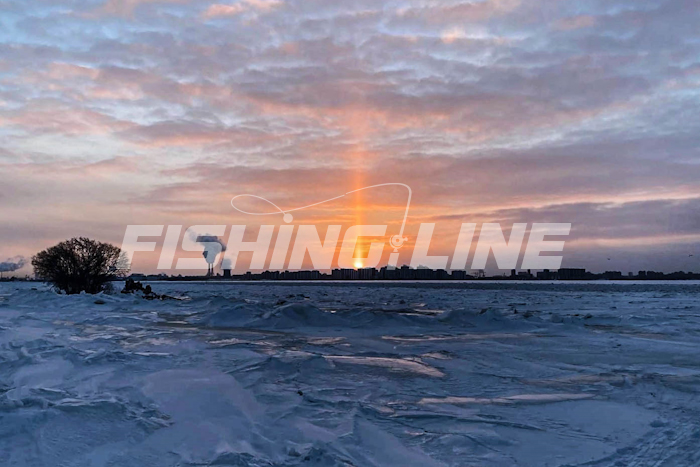 зимняя рыбалка с паноптикс на судака